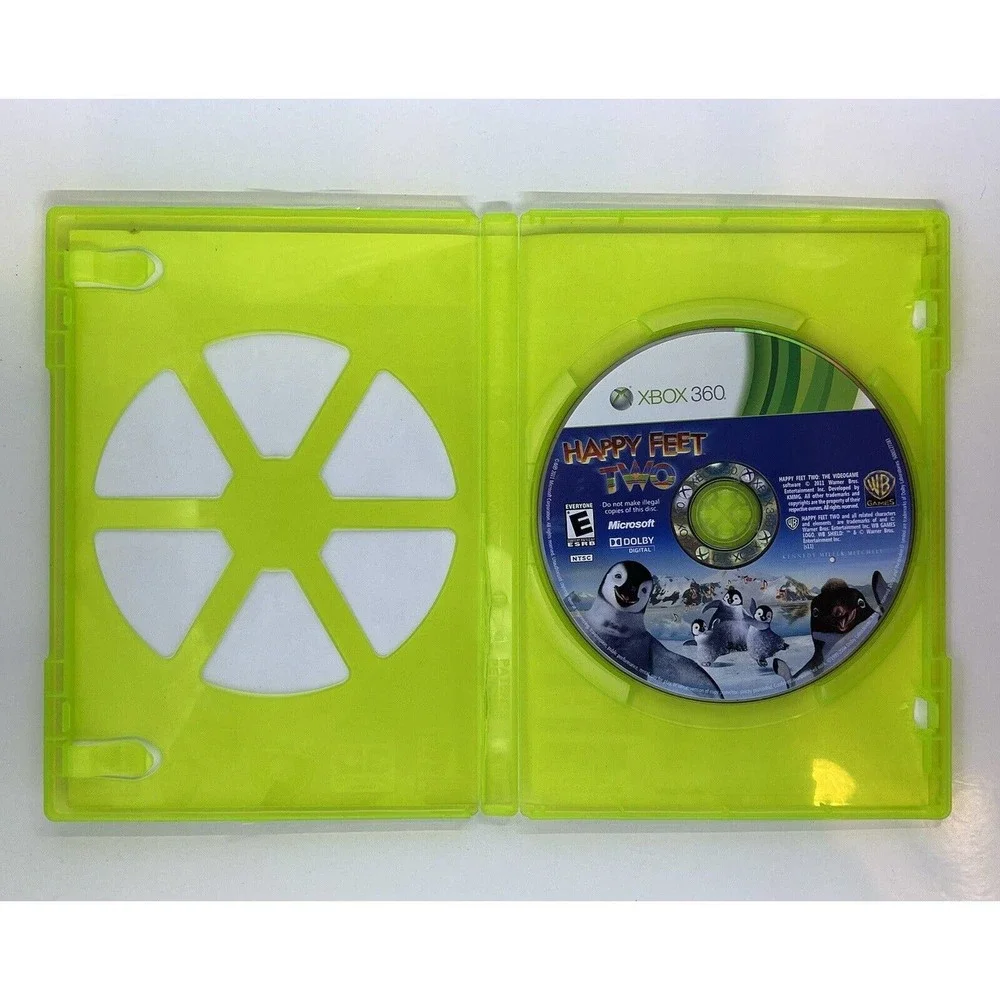 Happy Feet 2 Two Xbox 360 Video Game Fast Ship Tested Working Microsoft